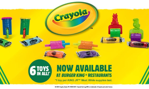 Burger King Partners with Crayola