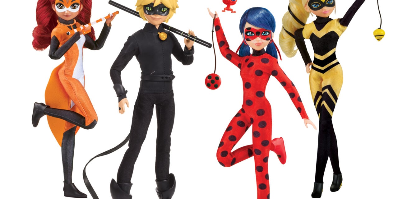Miraculous Ladybug and Cat Noir doll set 2020
