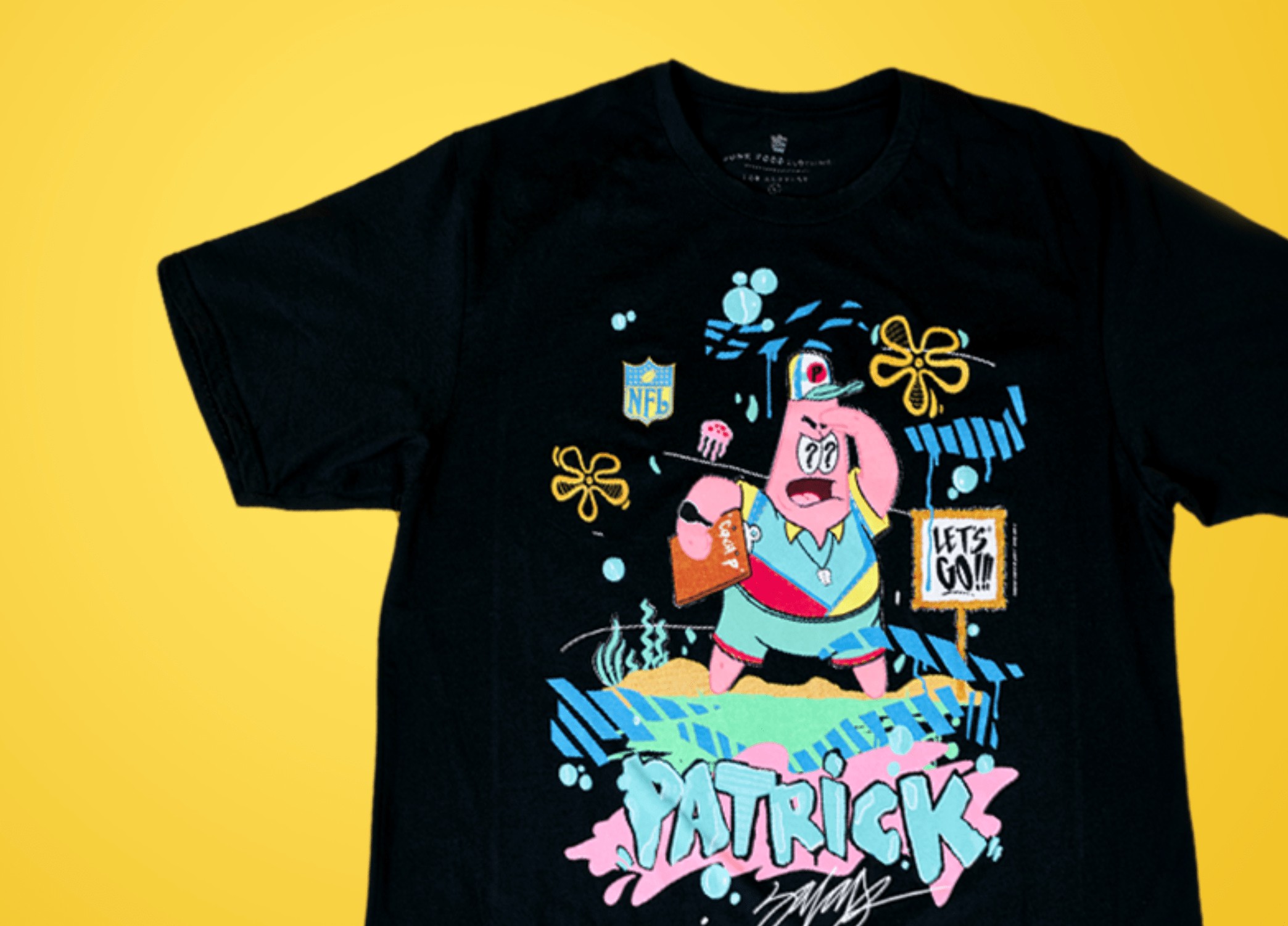 NFL x SpongeBob Collection: SpongeBob NFL King Saladeen T-Shirts & Hoodies