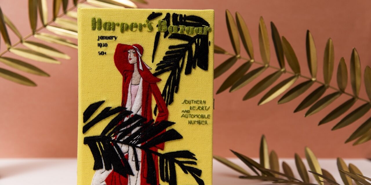 Harper's Bazaar partners with Olympia Le-Tan on vintage cover