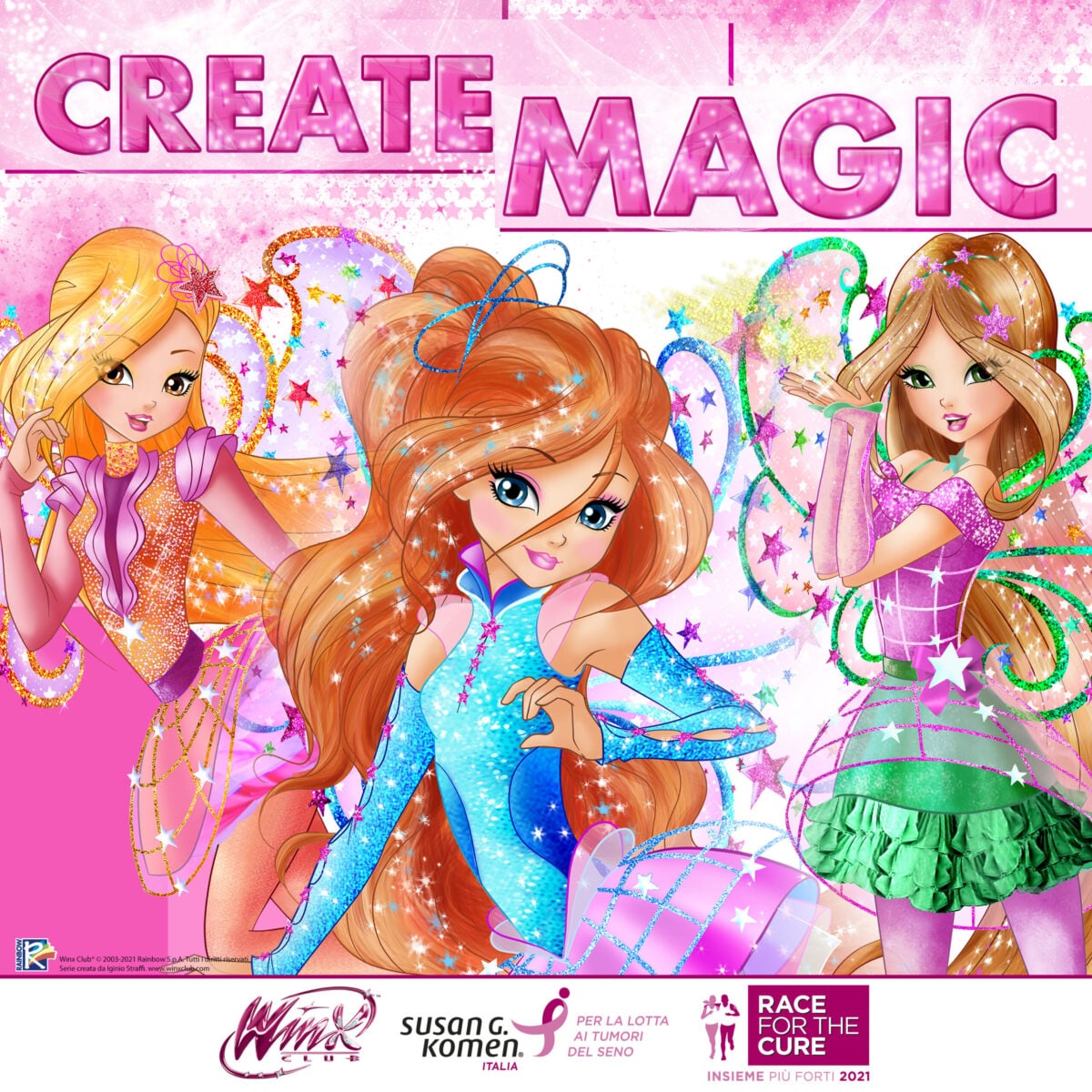 Komen Italia And Winx Club Partner For Prevention Awareness Campaign Total Licensing - roblox winx club universe