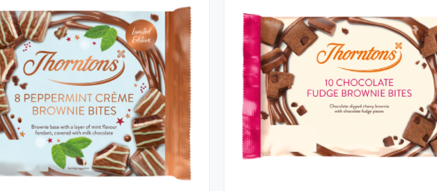 Finsbury Food Group Remasters Full Thorntons Cake Bites and Bars Range