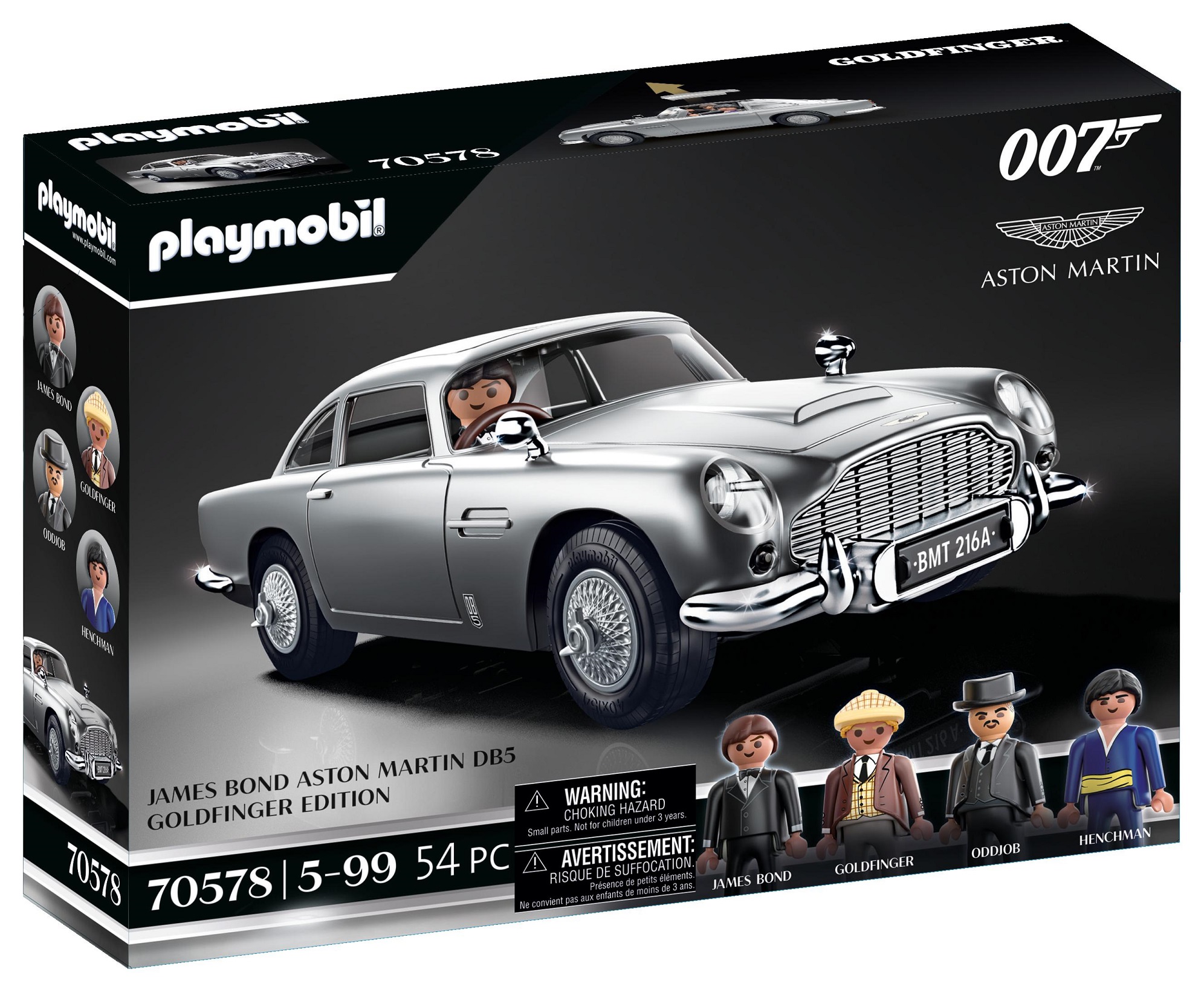 aston martin db5 james bond toy car