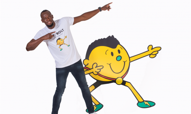 World’s fastest Man & Mr. Men Little Miss Team Up