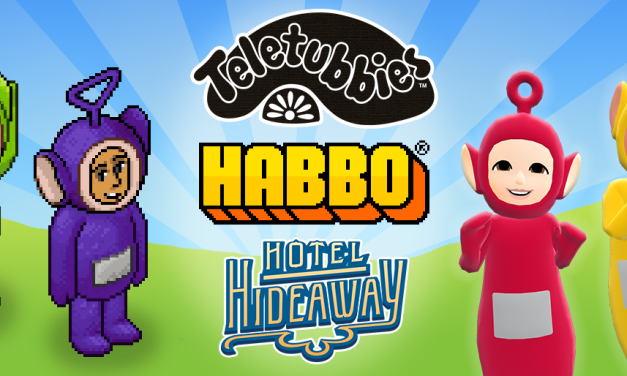 Azerion welcomes WildBrain’s Teletubbies into the Habbo and Hotel Hideaway metaverses