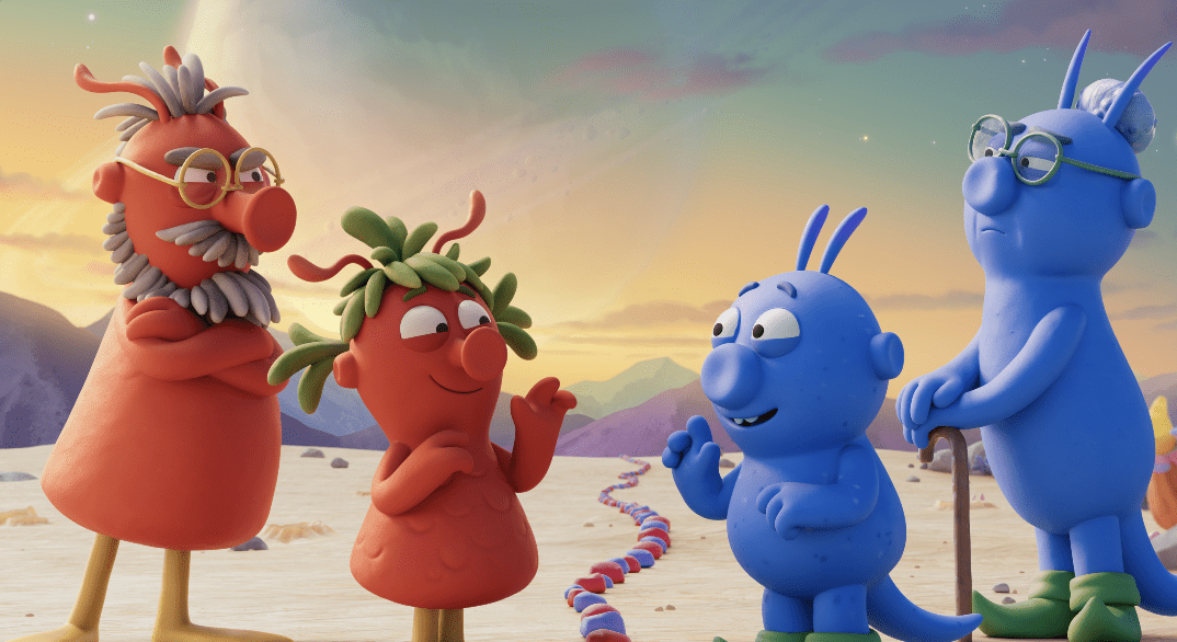 First Look at Christmas Animation The Smeds and the Smoos from