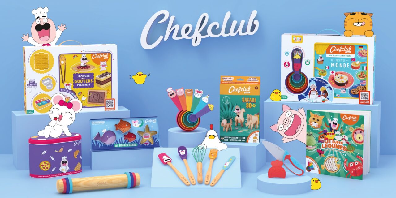 Five New Toy Partners for CHEFCLUB