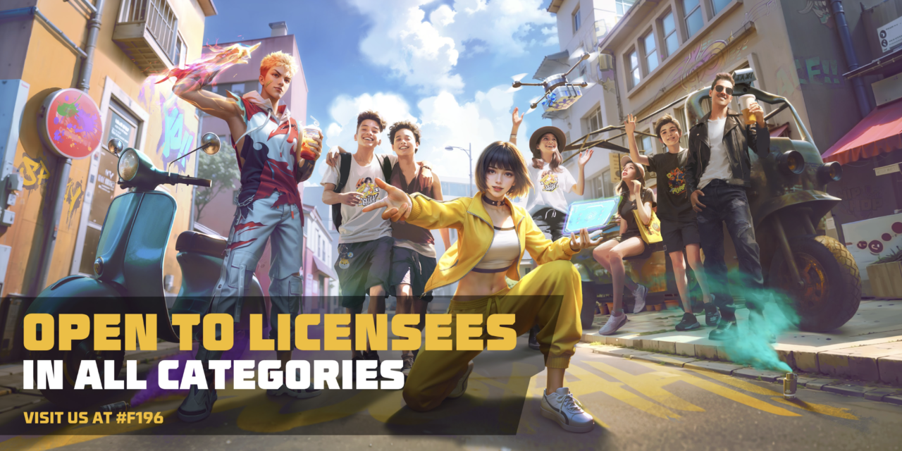 Garena Free Fire at Licensing Expo