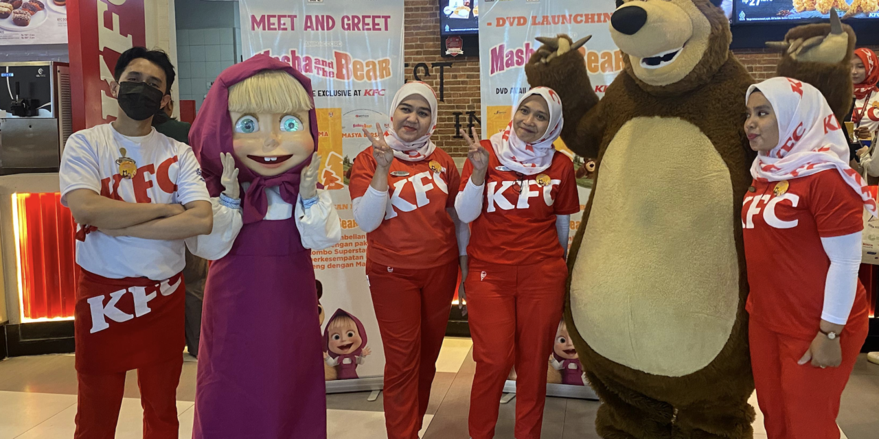 KFC Indonesia To Bring a Collaboration with Masha and the Bear