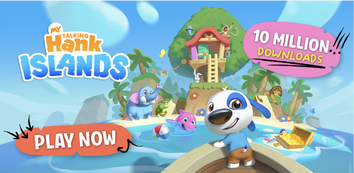 My Talking Hank: Islands Sees over 10 Million Downloads