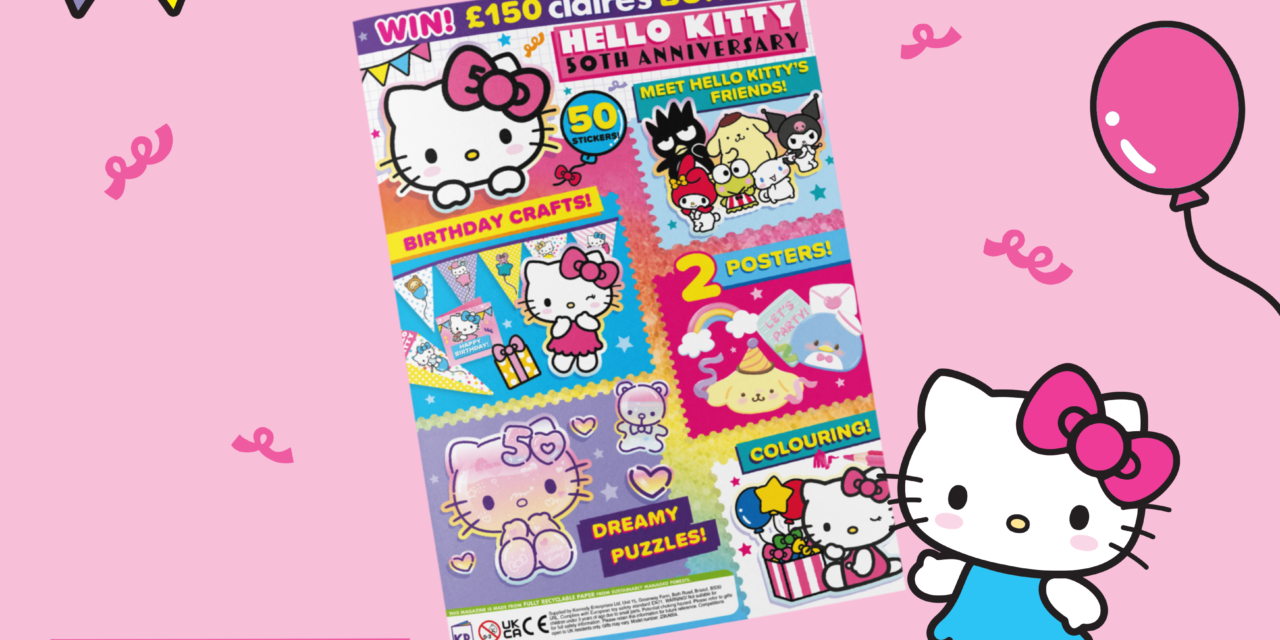 Anniversary Edition of Hello Kitty magazine from Kennedy Publishing