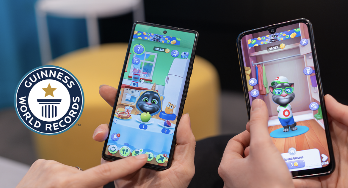 Talking Tom & Friends Honored in Guinness World Records: Gamer’s Edition 2025