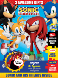 Story House Egmont announces Multi-Market Sonic the Hedgehog Magazine Launch