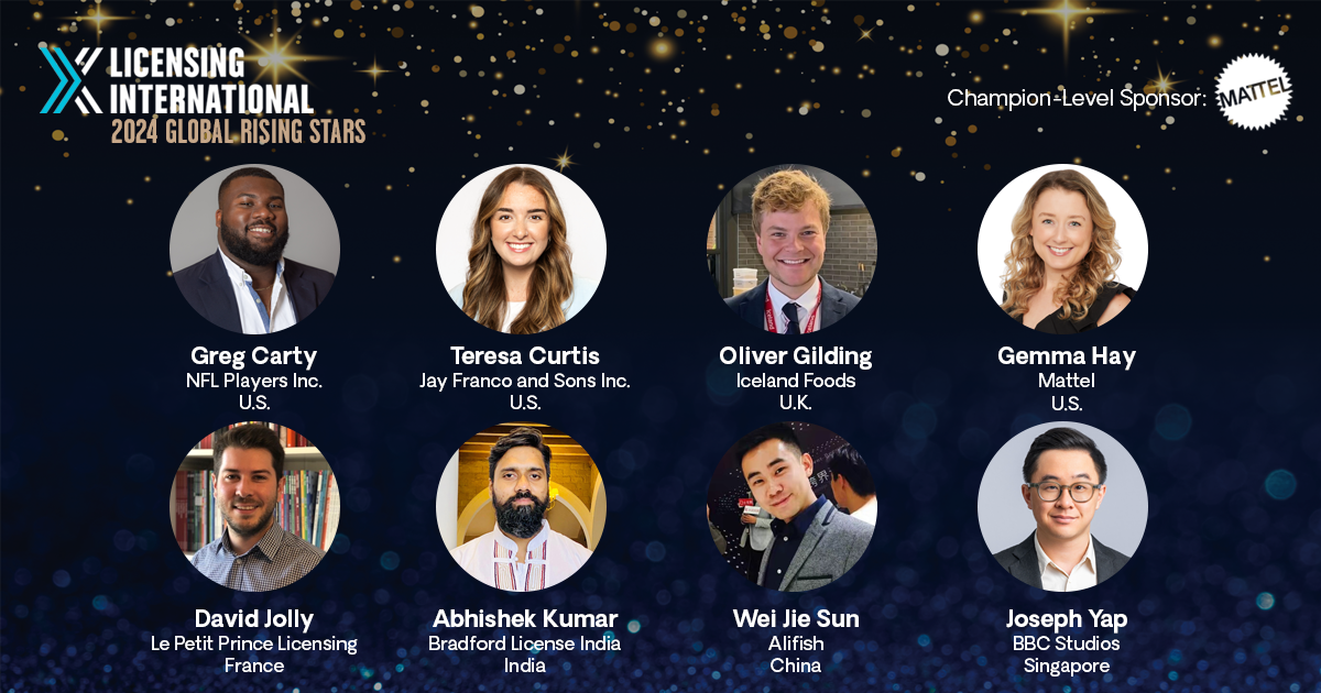 Licensing International Announces 2024 Rising Star Award Recipients