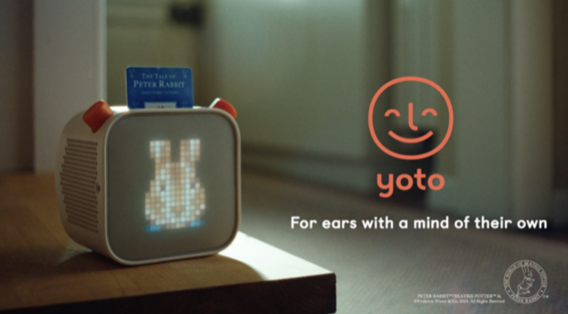 Yoto launches worldwide TV campaign featuring The World of Peter Rabbit