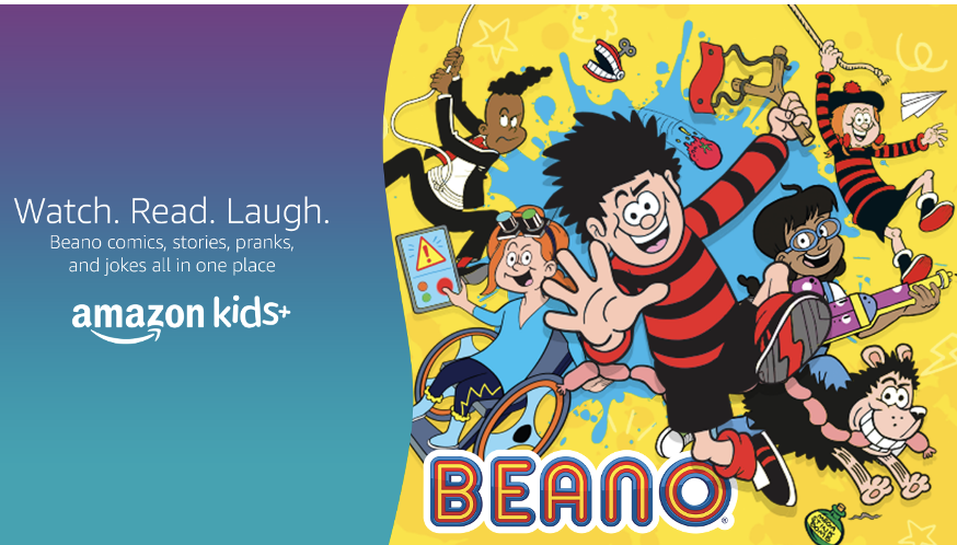 Beano and Amazon Kids+ Team up