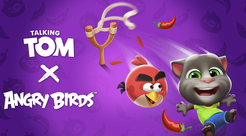 Outfit7 and Rovio Partner up to Unite Talking Tom and Angry Birds