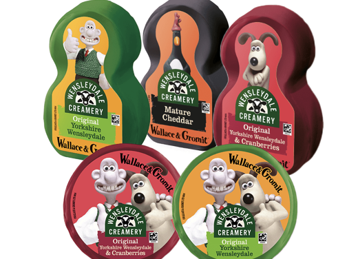 Wensleydale Creamery Unveils Wallace & Gromit Cheese Truckles Ahead of New Film Release