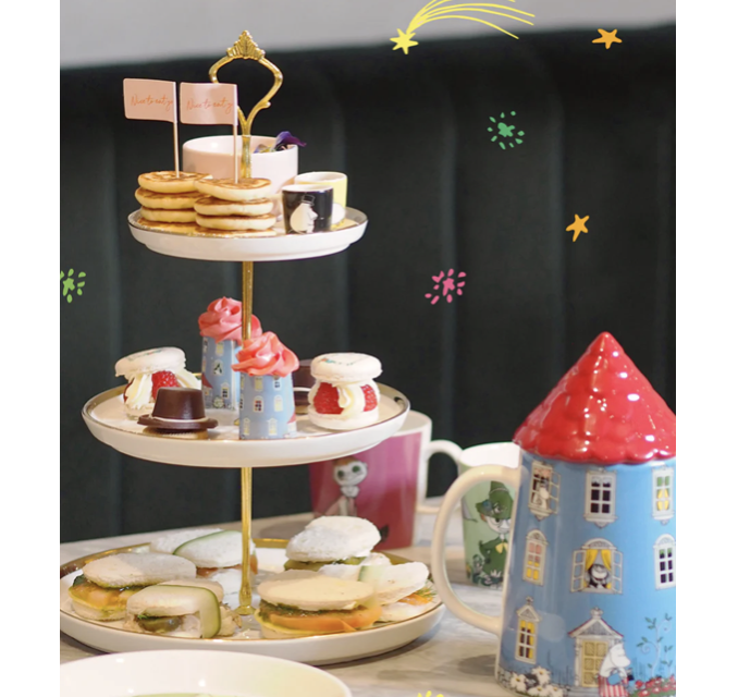 EL&N and Moomin Afternoon Tea, exclusive to Selfridges London