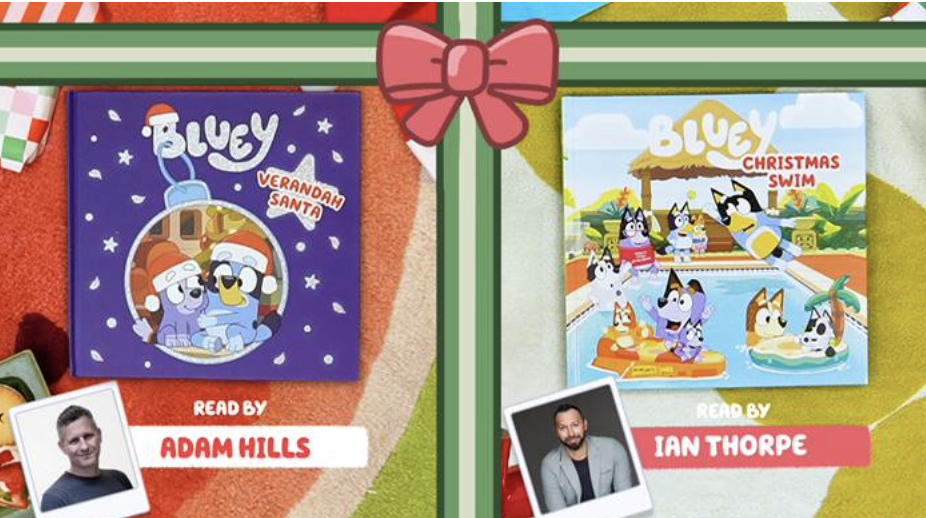 New Bluey Book Reads for the Festive Season