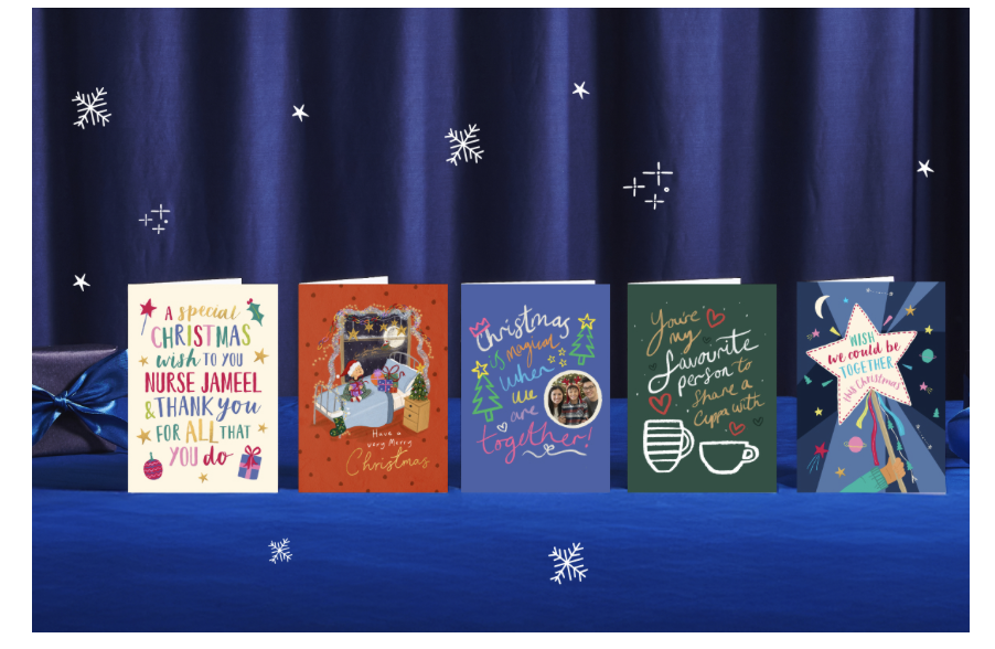 Moonpig and Great Ormond Street Launch First-Ever range of singing Christmas cards