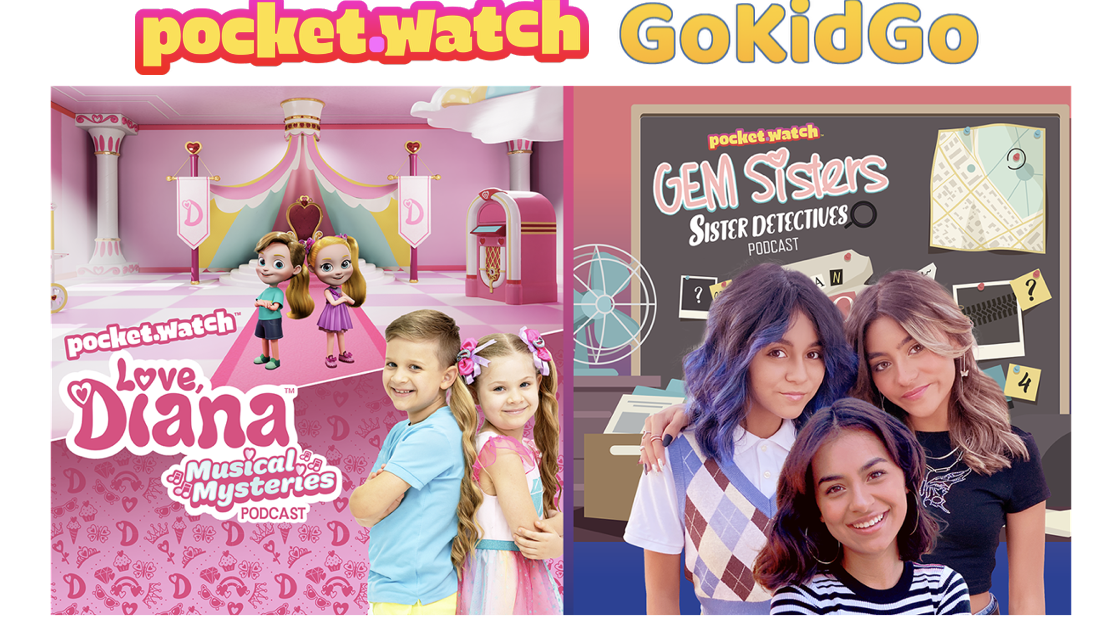 Pocket.watch Inks Deal with GoKidGo to Redefine Kids’ Audio Entertainment with New Podcast Venture