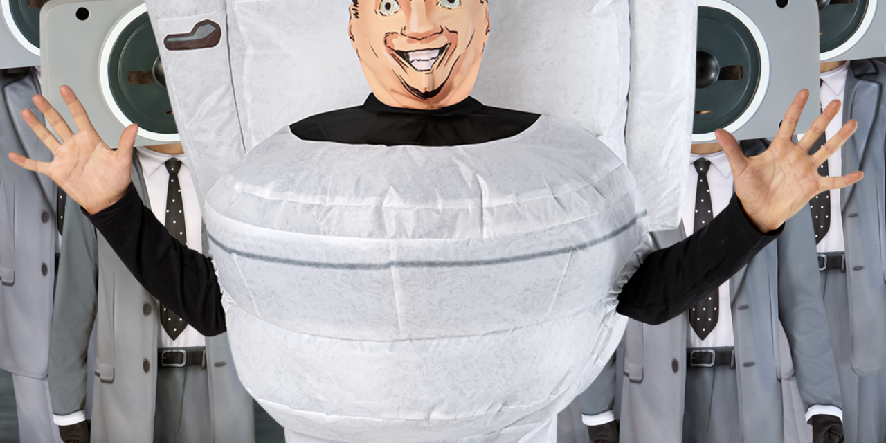 Rubies Unveils New Skibidi Toilet Costume Range Inspired by the Global YouTube Sensation