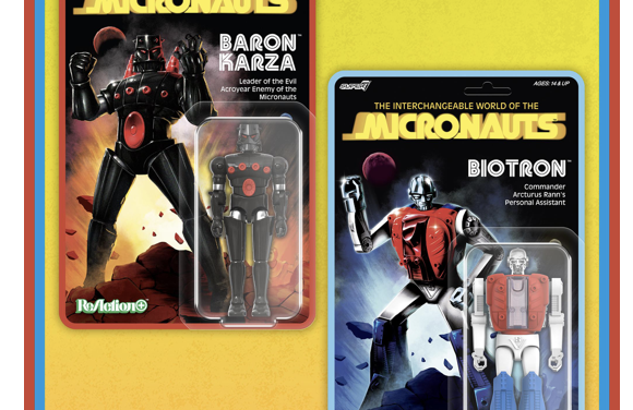 Super7 and Hasbro release All-New Micronauts ReAction+ Line