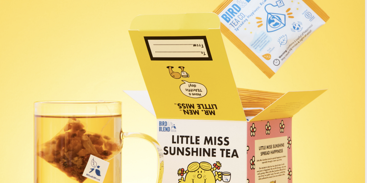 Mr. Men Little Miss Collaborate with Bird & Blend Tea Co. On First Ever Happiness Inspired Teas