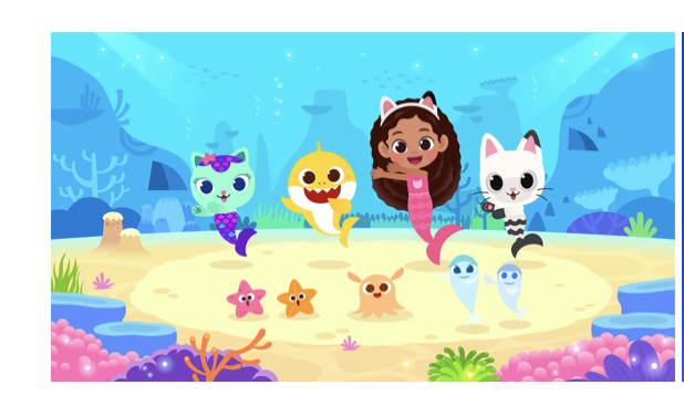 Pinkfong’s Baby Shark Celebrates 10 Years in 2025 with DreamWorks Animation’s Gabby’s Dollhouse Collaboration