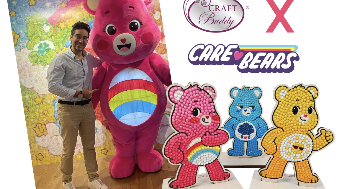 Craft Buddy Signs with Care Bears