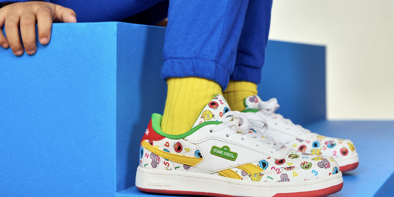 Reebok Launches Playful Kids’ Sesame Street Sneaker Collection 